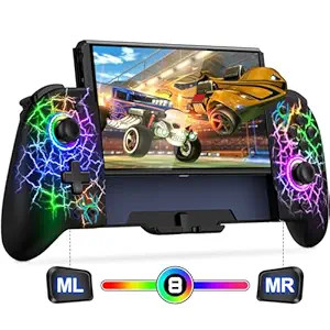 Switch Controllers, Hall Effect Joystick (No Drift) Switch Joypad for Nintendo Switch/OLED, Full-... | Amazon (US)