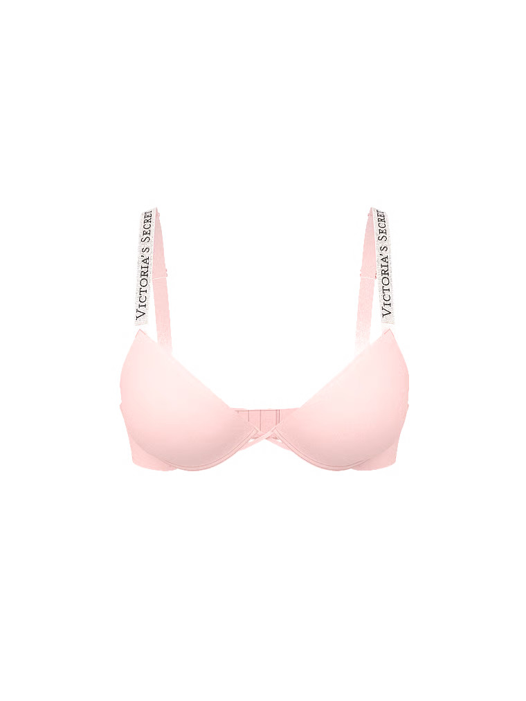 Buy Bombshell Logo Shine Strap Add-2-Cups Push-Up Bra, Angel Pink - Order Bras online - Victoria'... | Victoria's Secret (US / CA )