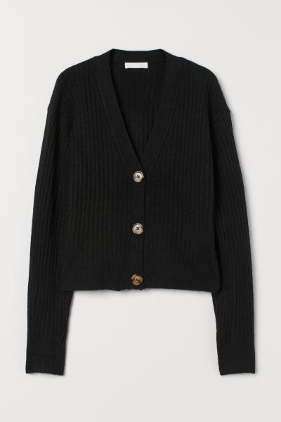 Rib-knit Cardigan | H&M (US)