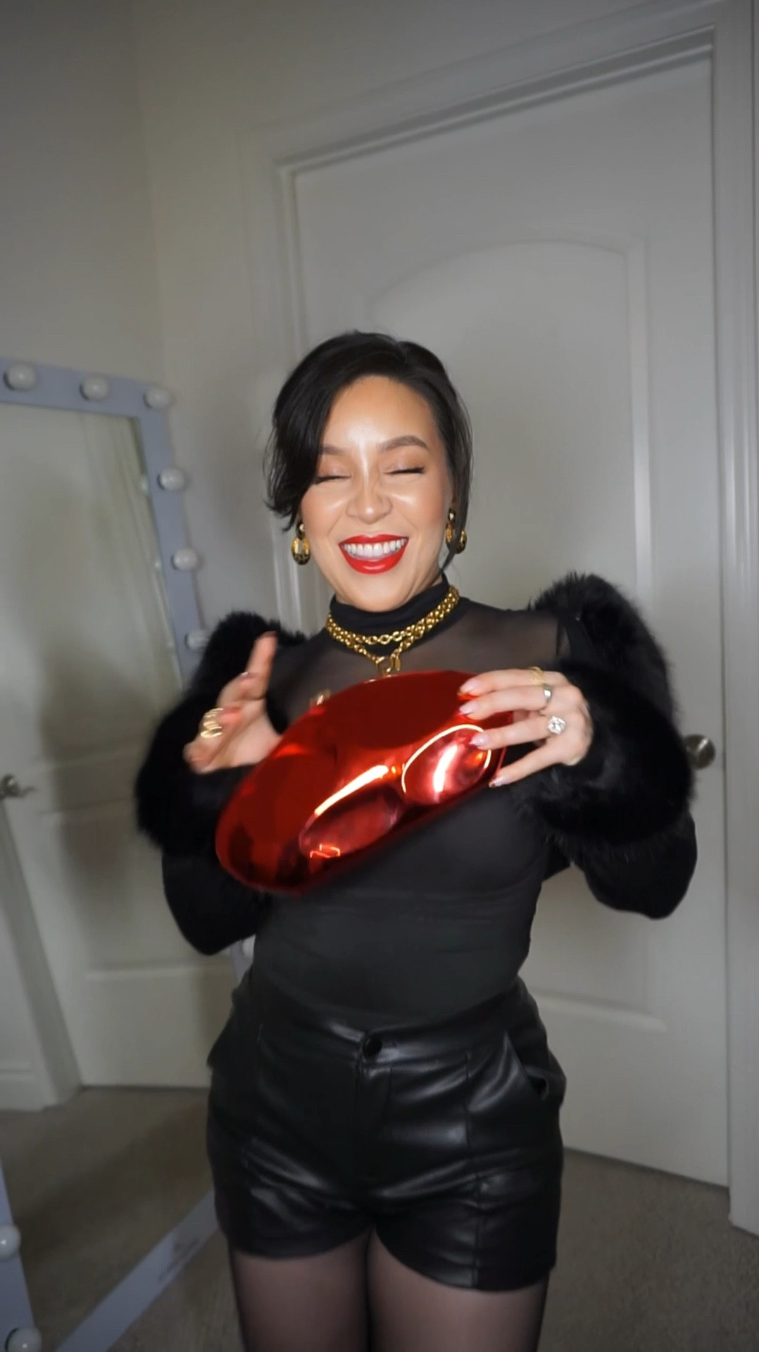 Halt! I found the best holiday party outfit to ever exist. And the best part…. It’s super affordable and all from amazon 🥰 

Sweater: small 
Shorts: small
Bodysuit: small
Boots: true to size
Lipstick shade: Unbreakable


#LTKFindsUnder50 #LTKSeasonal #LTKHoliday