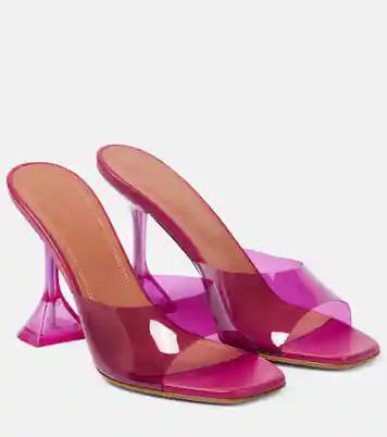 WomenDesignersAmina MuaddiShoesSandalsHigh-heel sandalsAmina MuaddiLupita PVC sandals | Mytheresa (US/CA)