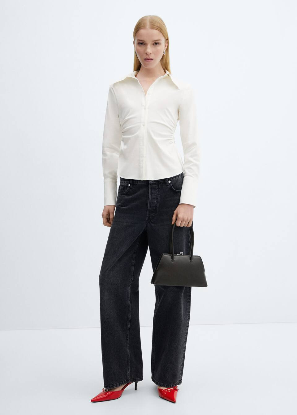 Slim-fit velvet blazer -  Women | Mango USA | MANGO (US)