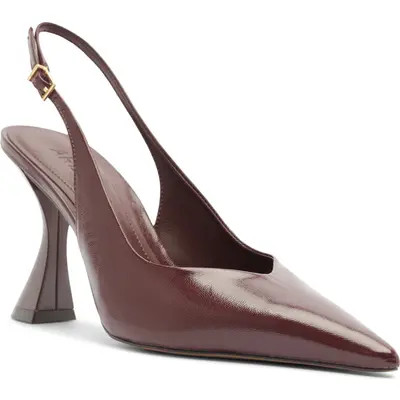 Arezzo Joleen Slingback Pump in Fresh Ruby at Nordstrom, Size 9 | Nordstrom