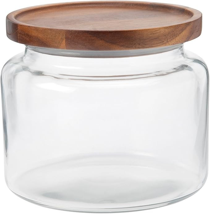 Anchor Hocking Montana Jar w/ Acacia Lid, 64oz | Amazon (US)