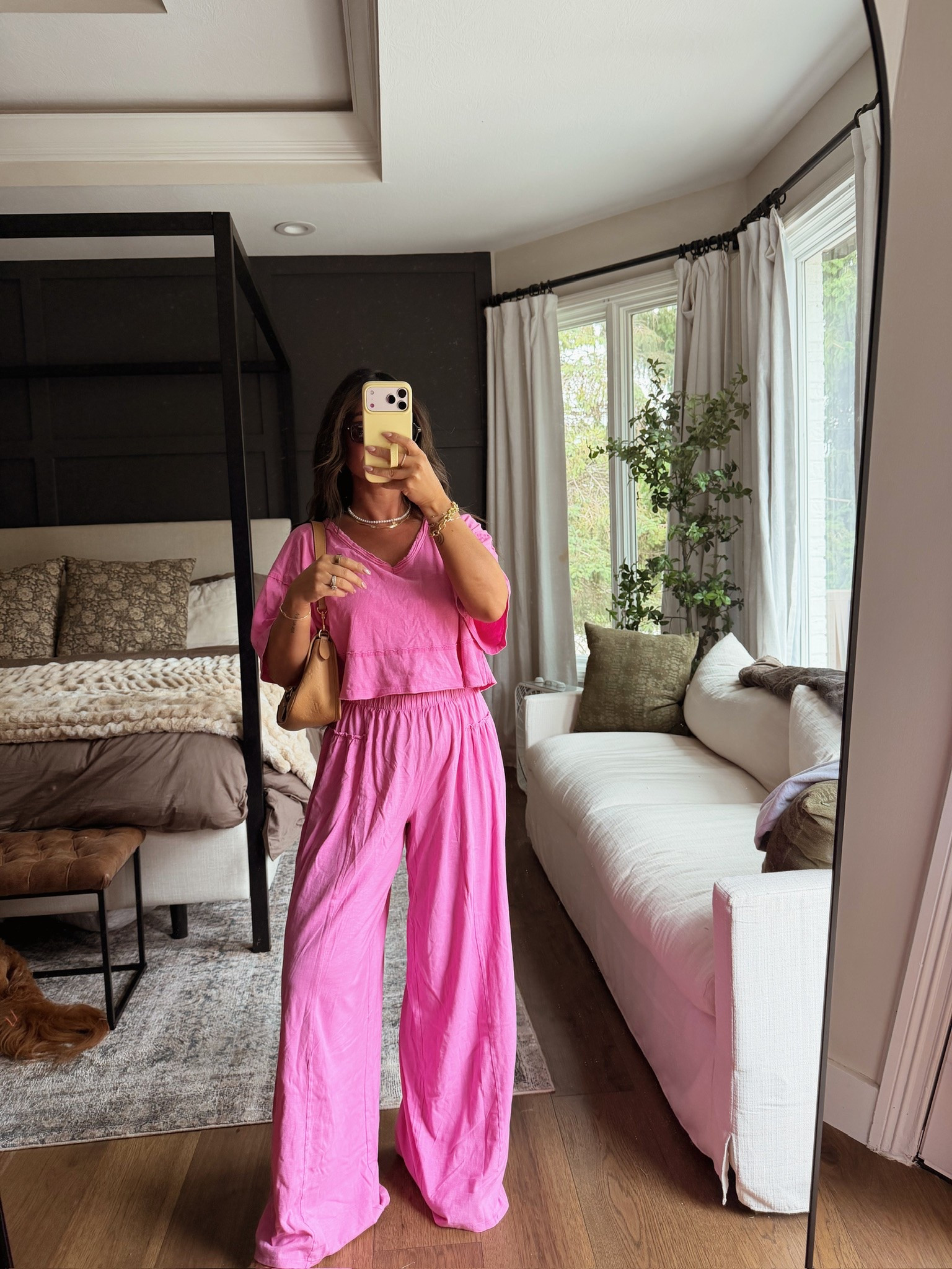 Pink flowy set for spring 🌸💗🫰🏼

#LTKootd #LTKgrwm #LTKmomlife