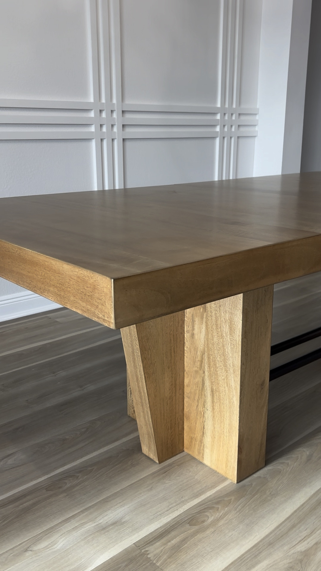 How stunning and unique is the base of my new dining table from @AshleyOfficial? The table extends to set up to 10 people, which I love for hosting friends and family for dinner! I have the table as well as our new chairs linked in our LTK shop below (@shop.ltk #liketkit)! Be sure to check out our other favorite Ashley decor while you’re on the LTK app! #AshleyPartner #AshleyFinds #ad #MyAshleyHome

#LTKHome #LTKFindsUnder100