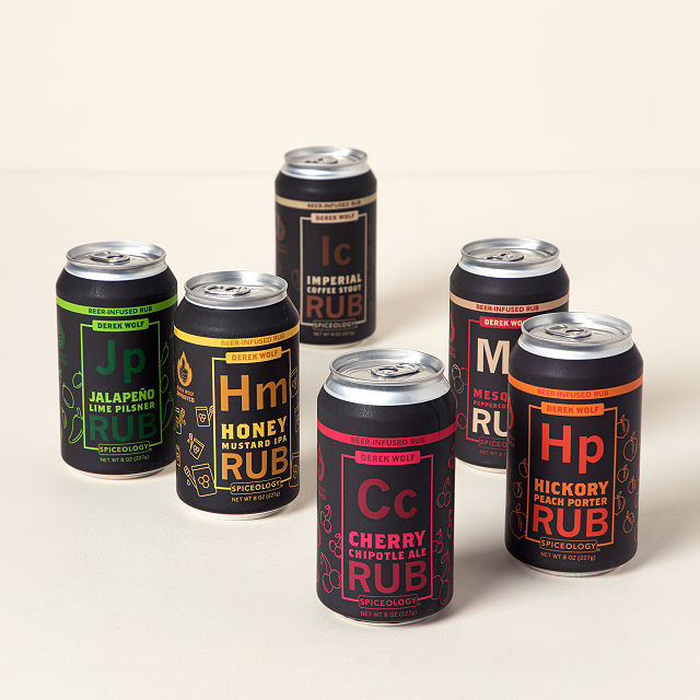 Beer Infused Rubs 6 Pack | UncommonGoods