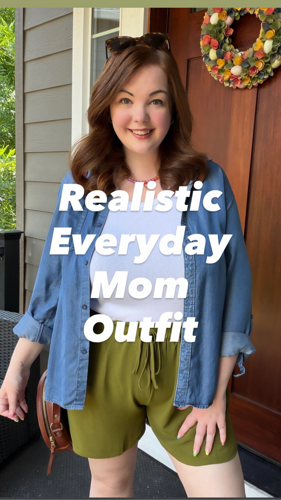 Everyday Mom Outfit ✨💚💙 Catch me in this outfit combo all summer long! Comfy, breathable and oh so cute!

Shorts are a size 16 and fit tts
Tank top is a size 1X and fits tts
Chambray shirt is a XXL and fits tts

#LTKootd #LTKPlusSize #LTKmomlife