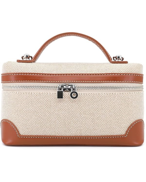 Crossbody Bag for Women Pouch Top-Handle Leather Bag Designer Shoulder Handbag Quiet Luxury Trend... | Amazon (US)