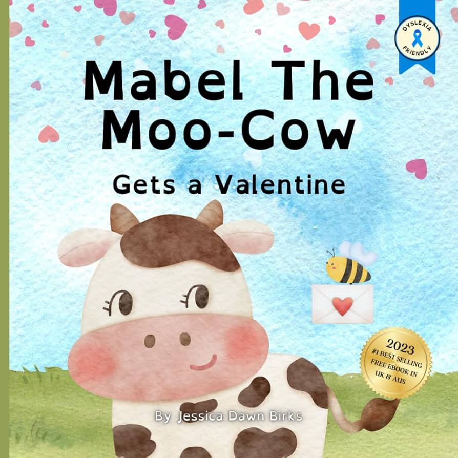 MABEL THE MOO-COW GETS A VALENTINE - childrens story book about valentines day. Learning about fr... | Amazon (US)