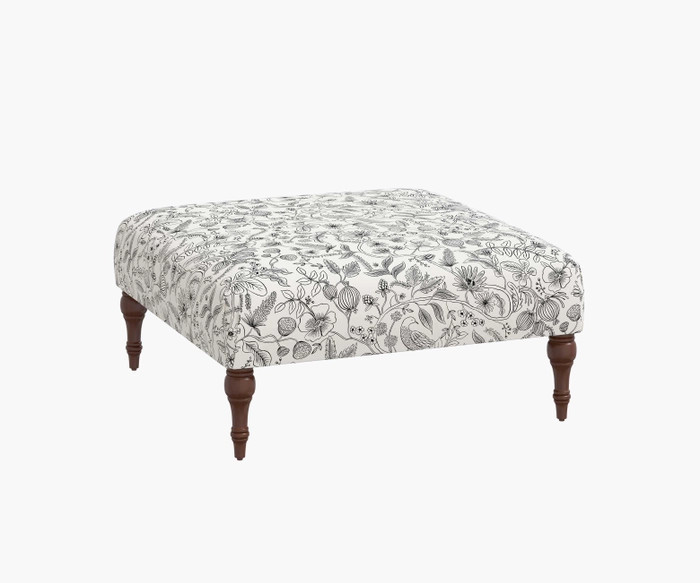 Aviary Greenwich Ottoman | Rifle Paper Co.