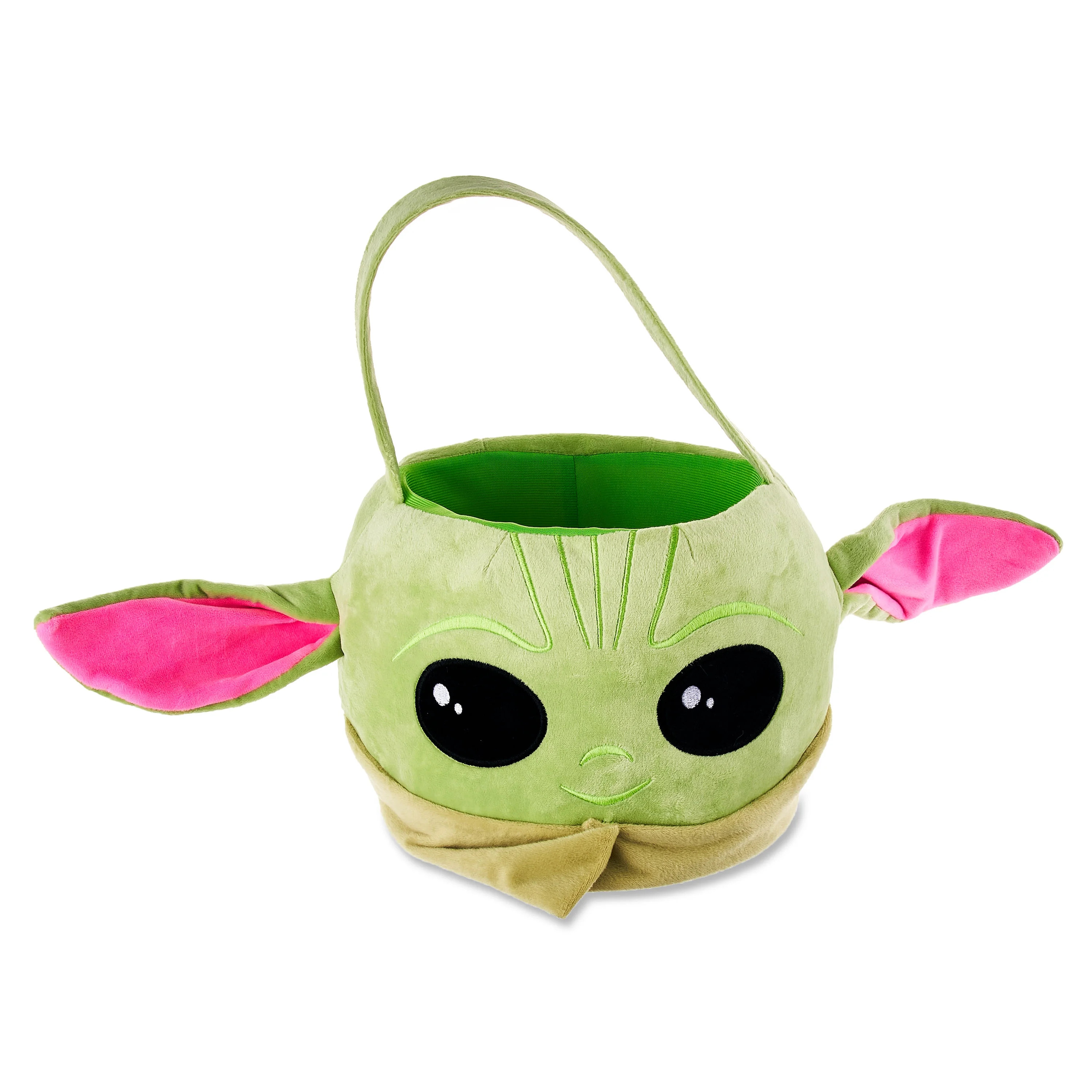 Star Wars, Grogu Jumbo Plush Easter Basket with Handle, 9.25" Diameter, Green, Multi-Color - Walm... | Walmart (US)