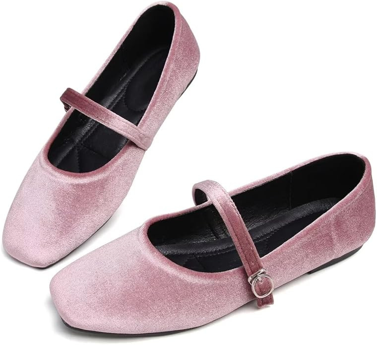 Women Classy Cute Bow-Knot Ballet Flats Round Toe Daily Cozy Comfort Slip on Flat Shoes | Amazon (US)