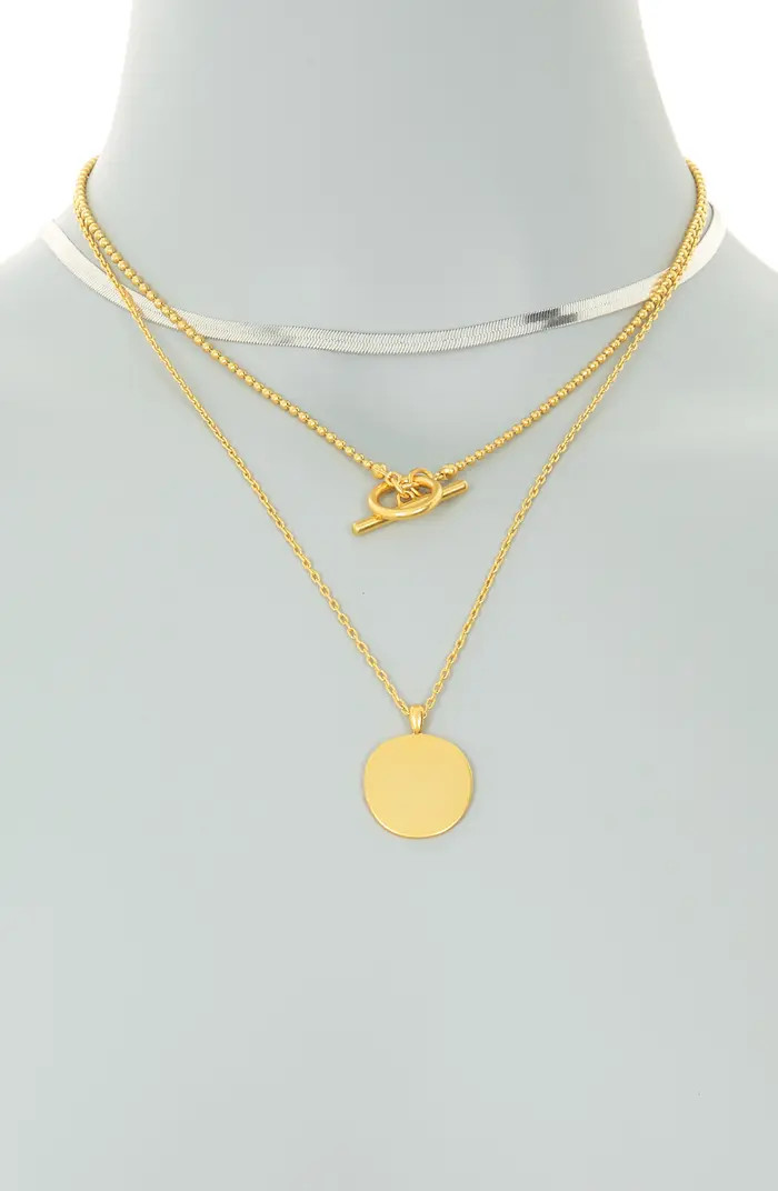 Layered Chain Necklace | Nordstrom Rack