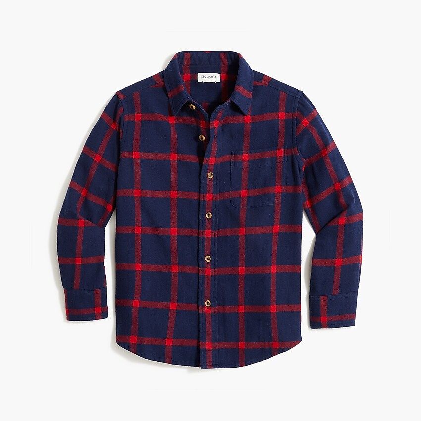Kids' flannel shirt | J.Crew Factory