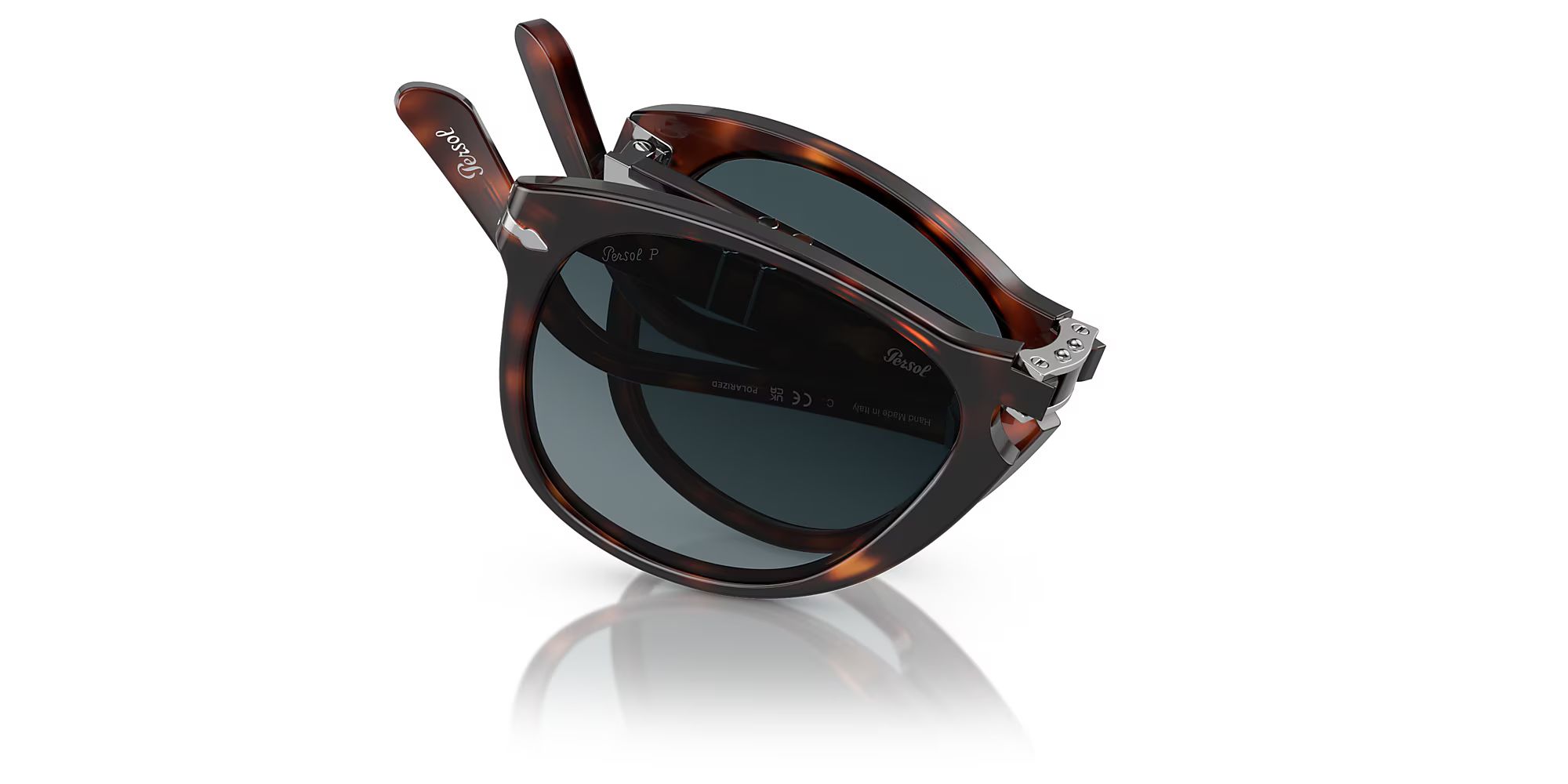 Persol Introduced in the 1960s as a folding version of the 649 model, the 714 were the first-ever... | Persol USA/CA