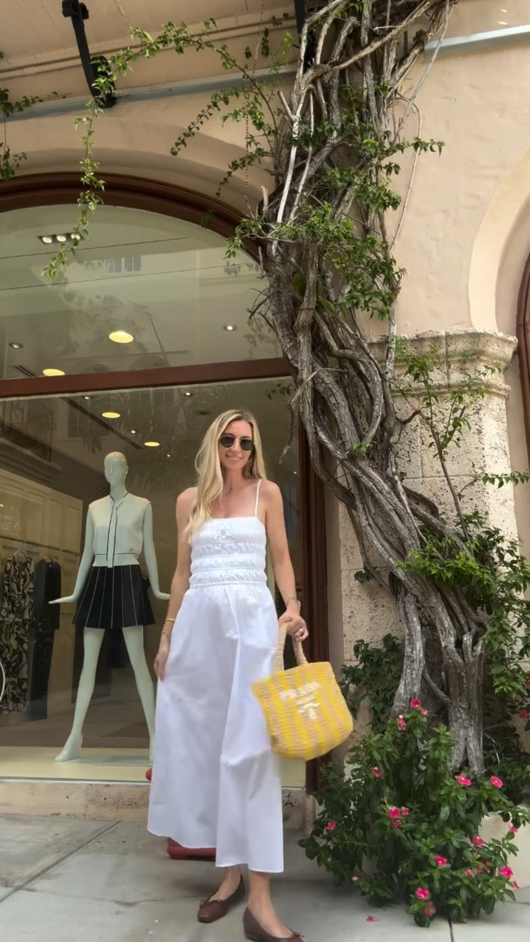Dinner and gelato OOTN 🍕🍦 this is Florida fall ☀️

White dress / Florida fall outfit / ballet flats / fall shoes / Palm Beach style

#ootd #grwm #palmbeach #dinneroutfit #fallstyle #floridastyle 

#LTKShoeCrush #LTKSeasonal #LTKStyleTip