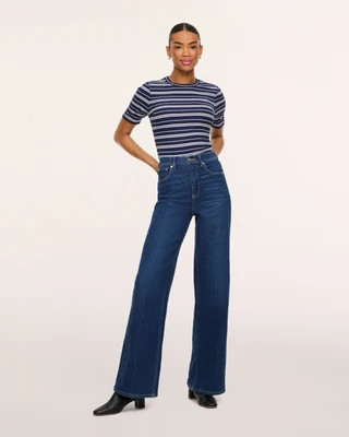SPANXshape® Authentic 360 Wide Leg Jeans | Spanx