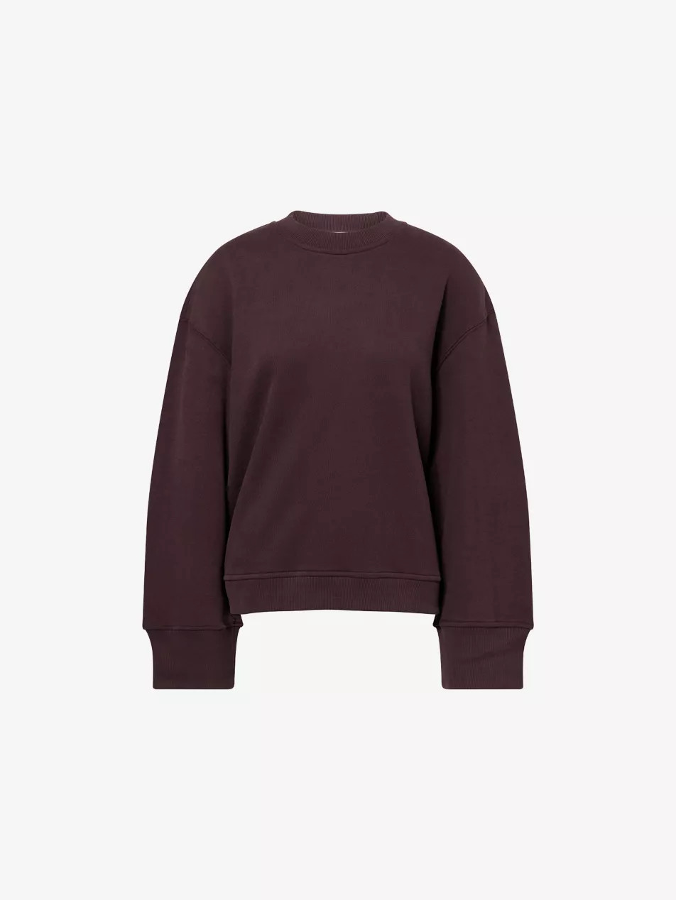 Talia Relaxed-Fit Cotton-Blend Sweatshirt | Selfridges