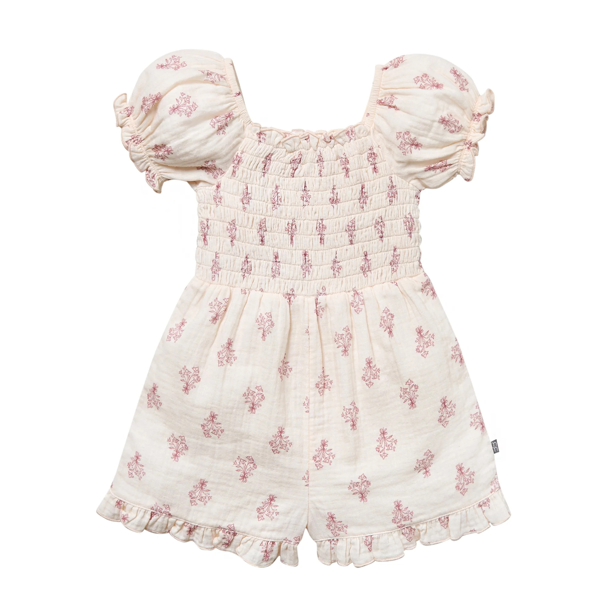 Modern Moments Toddler Girl Smocked Romper, Sizes 12M-5T | Walmart (US)