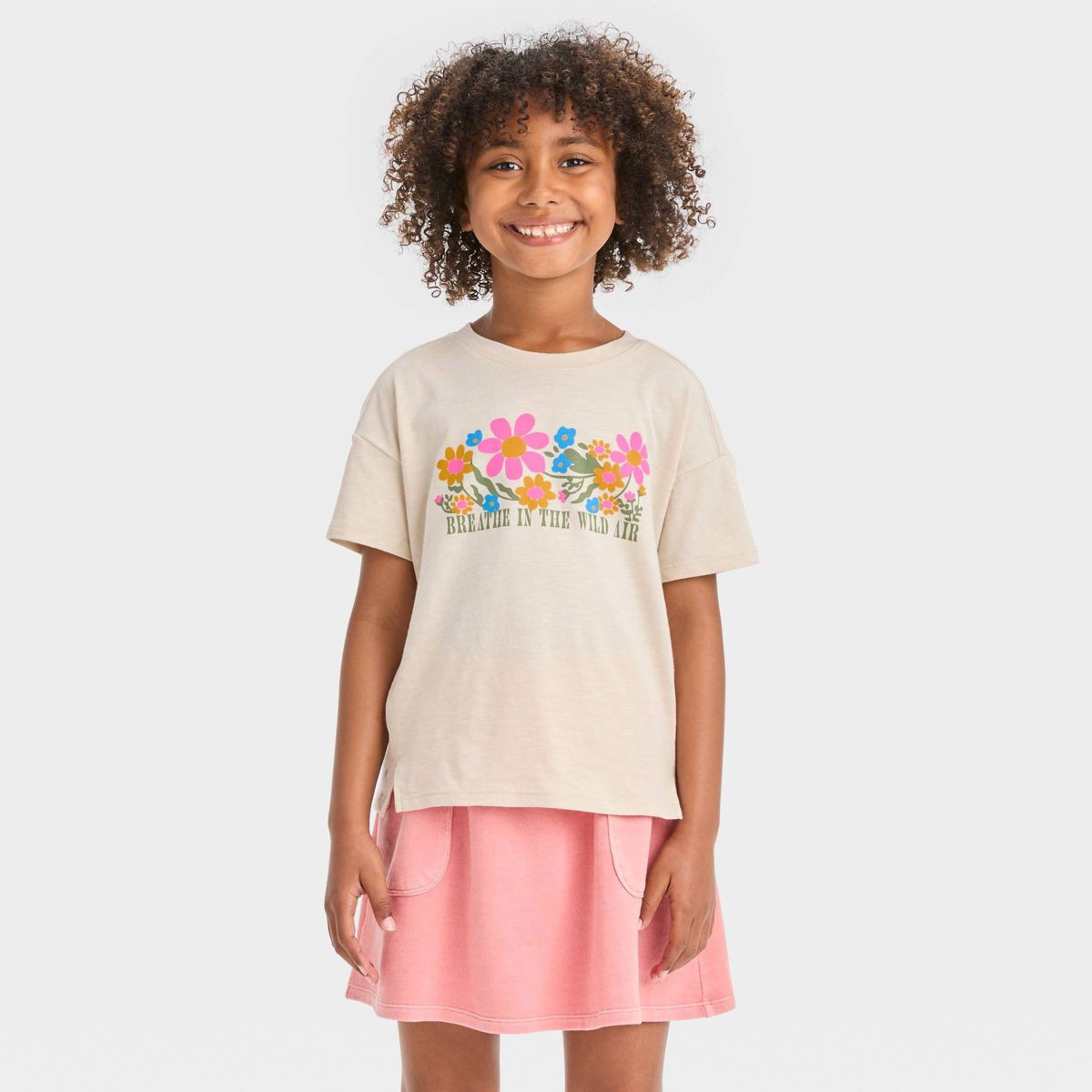 Girls' Short Sleeve Graphic T-Shirt - Cat & Jack™ | Target