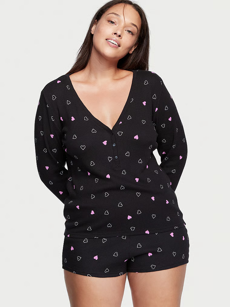 Thermal Short Pajama Set | Victoria's Secret (US / CA )