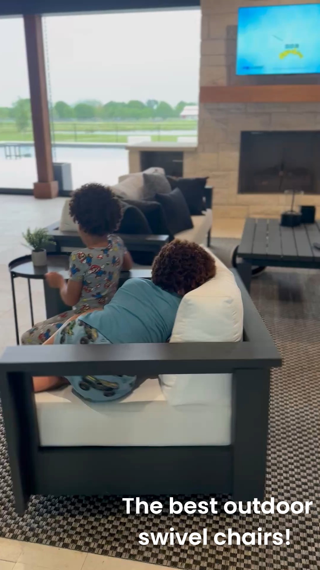 These outdoor swivel chairs are a family favorite— and super easy to keep clean! 

#LTKFamily #LTKSeasonal #LTKWatchNow