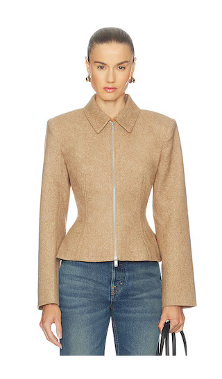 Sidonia Jacket in Camel | Revolve Clothing (Global)