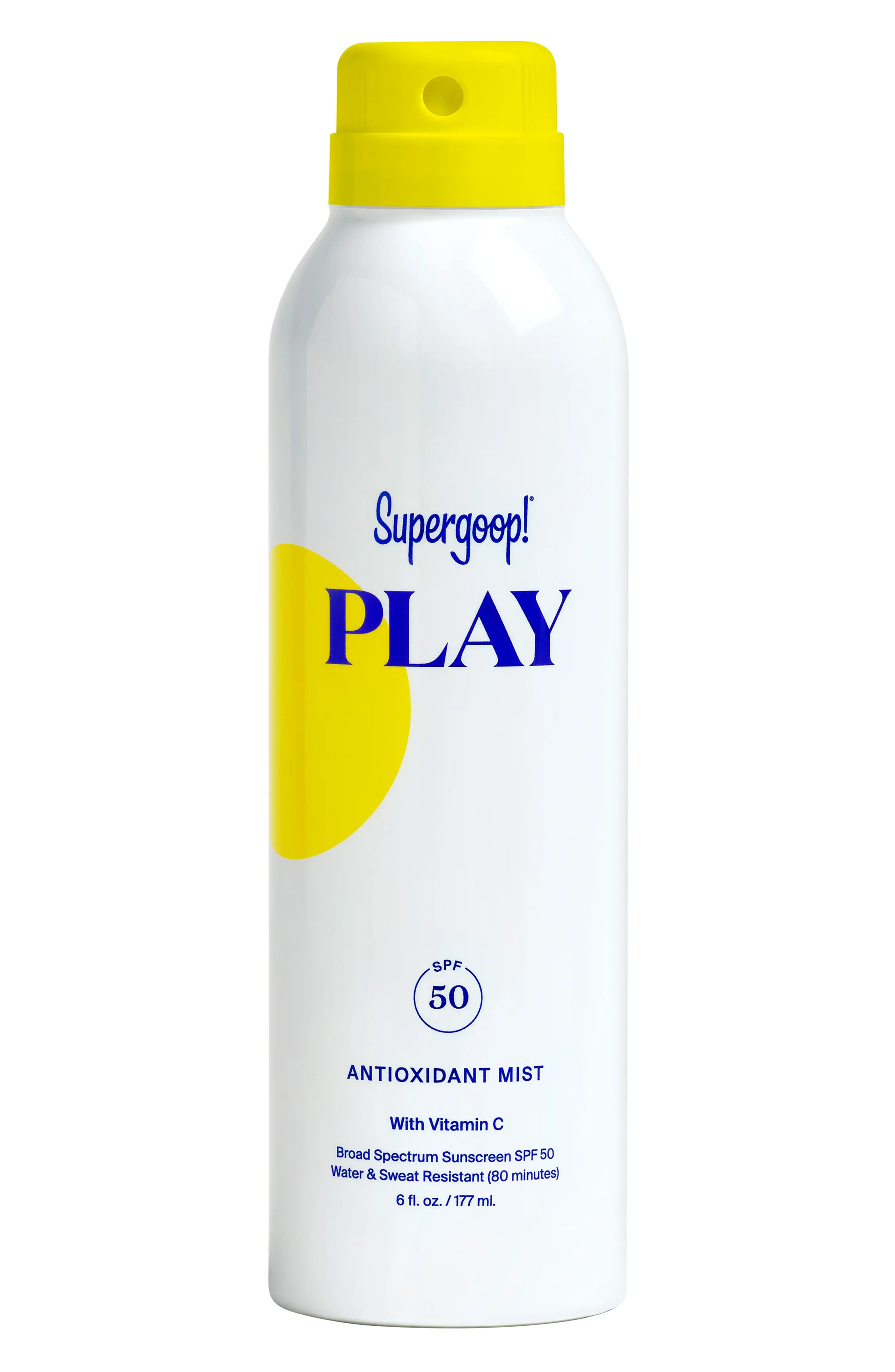 Supergoop! Play Antioxidant Body Mist SPF 50 Sunscreen | Nordstrom | Nordstrom