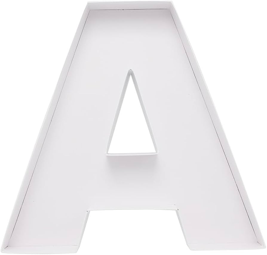 Cardboard Letter Fillable Charcuterie Board Candy Food Tray, 12.2 inch, Party Event Decoration (A... | Amazon (US)
