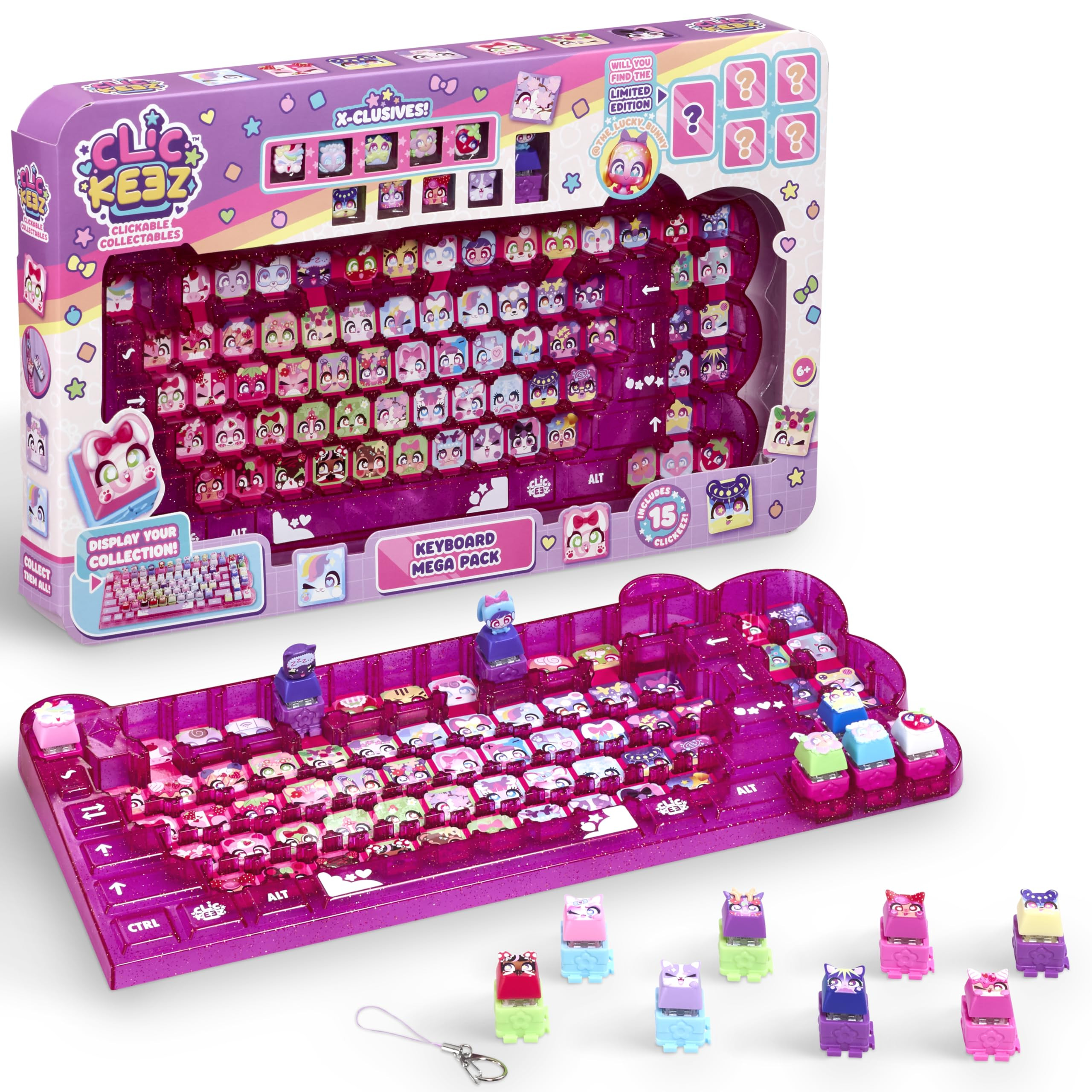 Clickeez Goliath Keyboard Mega Pack - The Ultimate Starter Set | Includes Storage Keyboard & 15 w... | Amazon (UK)