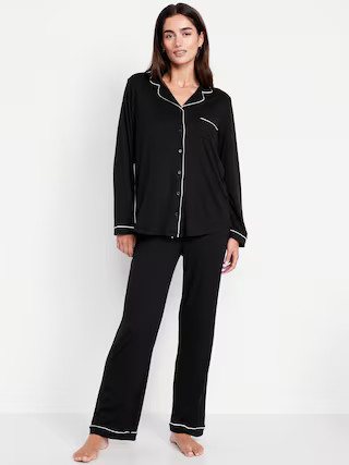 Sunday Sleep Knit Jersey Pant Set | Old Navy (US)