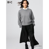 Uniqlo - Smooth Cotton Crew Neck Jumper - Grey | UNIQLO (UK)