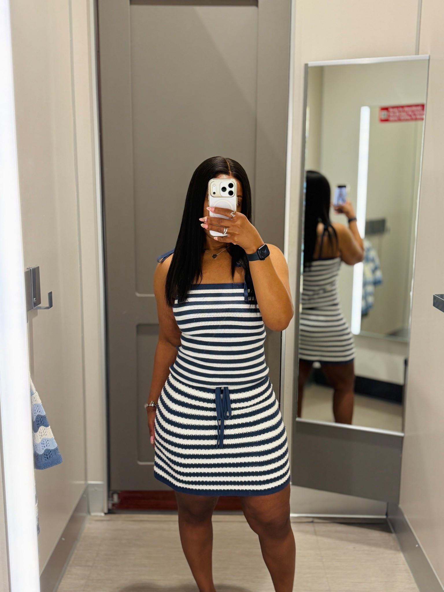 Wearing a size small in the top and bottoms. Love how comfortable this set is, the bottom has a great amount of stretch and a thick waist band. This comes in a red color option also  

#LTKPetite #LTKSeasonal #LTKU