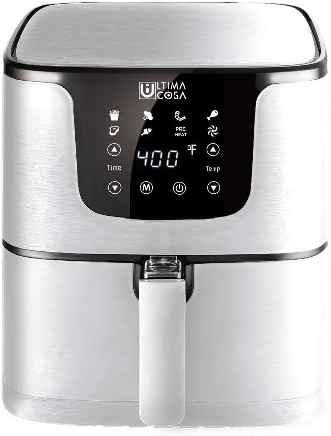 ULTIMA COSA PRESTO LUXE PLUS AIR FRYER 5L WHITE 6 PRE SET Regular | Amazon (CA)