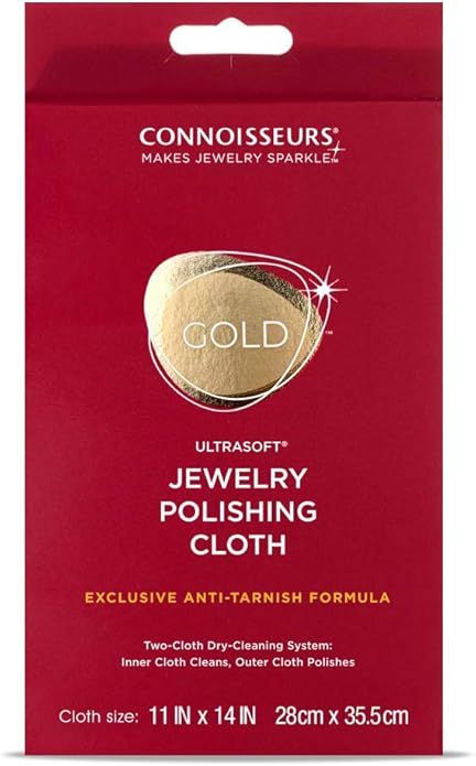 Connoisseurs Gold Polishing Cloth 11 x 14 inches | Amazon (US)