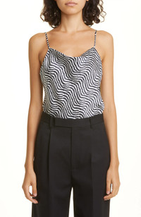 Click for more info about Marta Zebra Print Silk Camisole