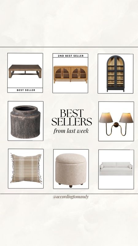 Best Sellers from last week!

affordable finds, affordable coffee table, Walmart finds, Walmart furniture, trending furniture, trending home decor, wood coffee table, boucle furniture, boucle ottoman, tjmaxx finds, Etsy finds, sconce, cabinet, console, vase, pillow cover, sofa, affordable couch, slipcover couchh

#LTKhome #LTKMostLoved