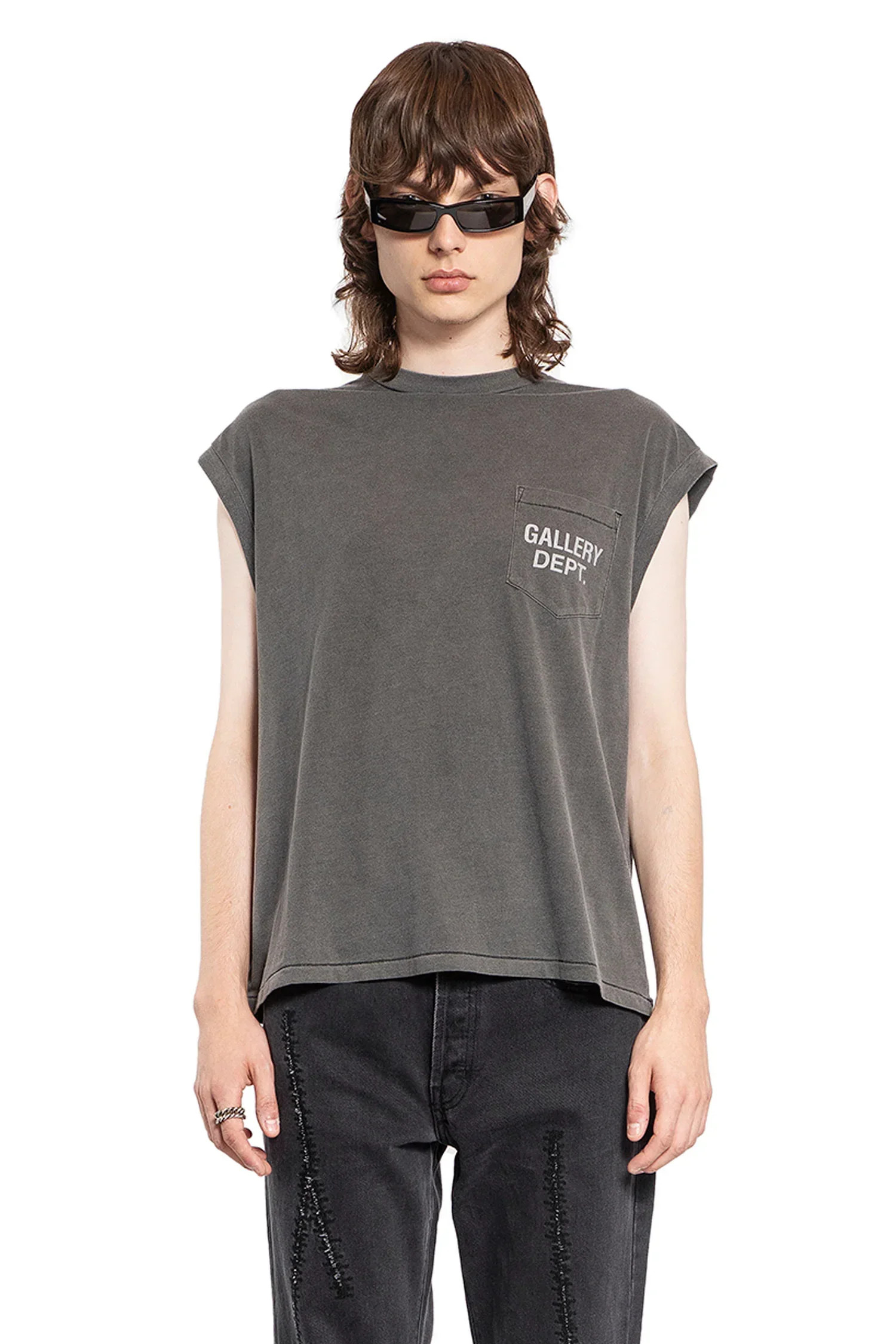 GALLERY DEPT. MAN BLACK T-SHIRTS & TANK TOPS | Antonioli