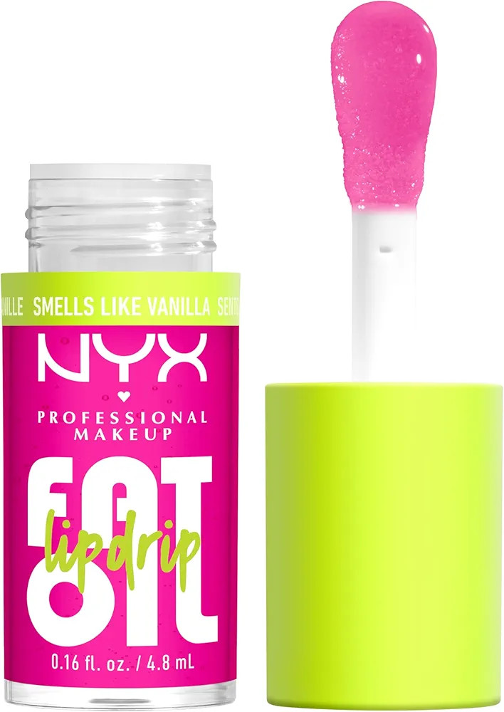 NYX PROFESSIONAL MAKEUP Fat Oil Lip Drip, Moisturizing Lip Oil Gloss, Tinted Formula & Up to 12 H... | Amazon (US)