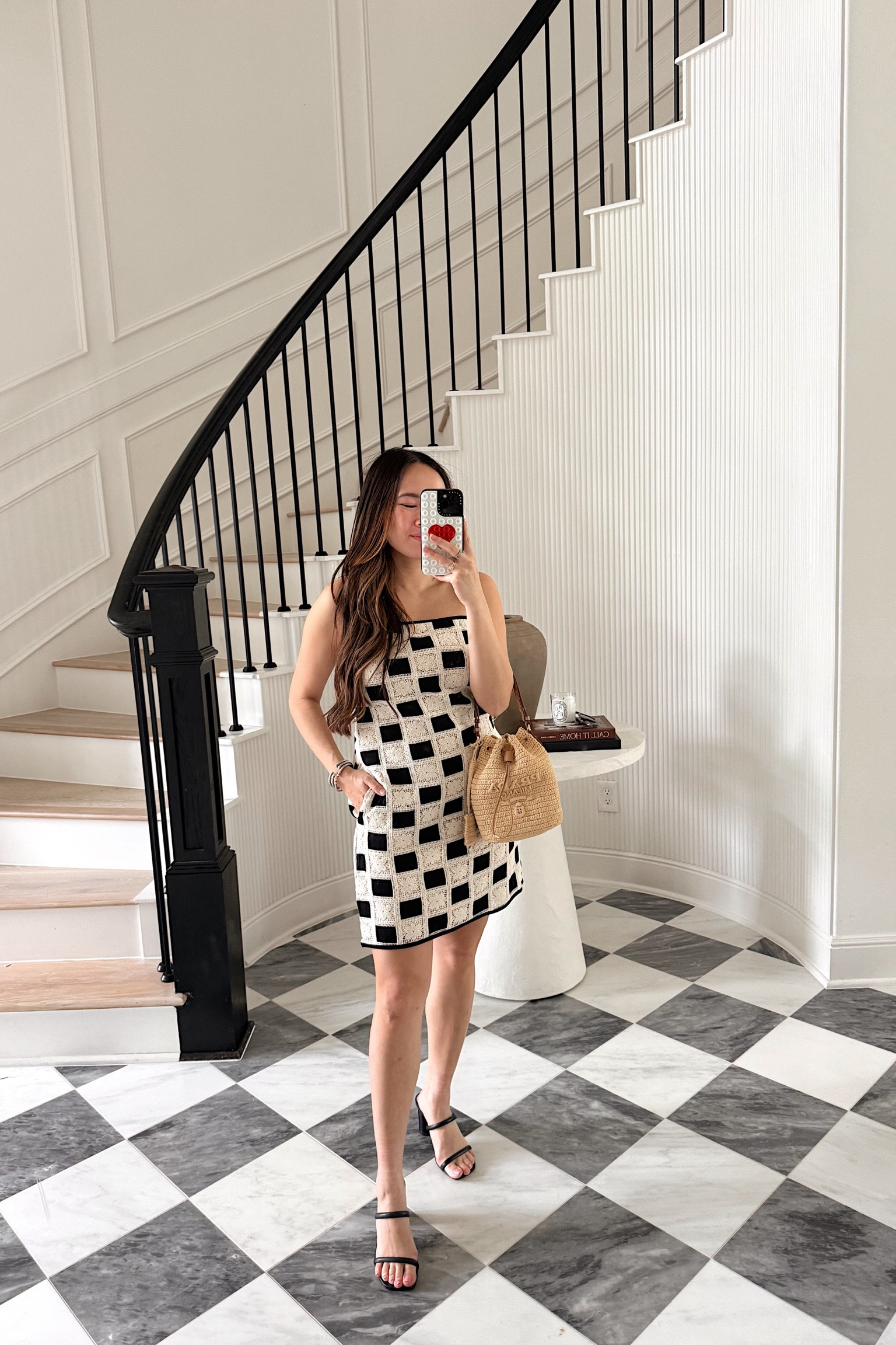 Dress runs one size big. Wearing small! Use code ANNIEM15 Avara 