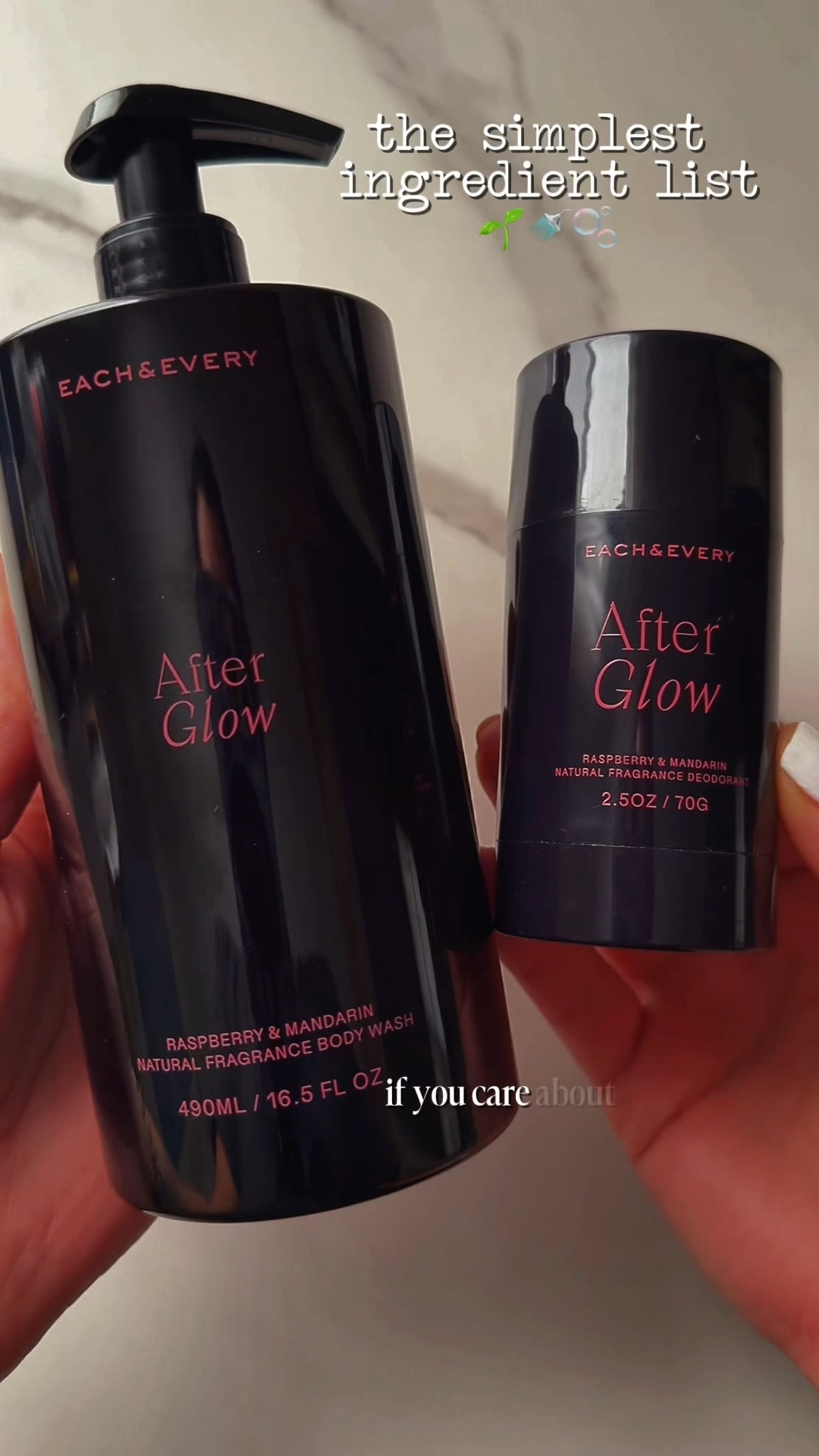 When your body wash & deodorant is aluminum free, paraben free, AND uses only natural essential oils for fragrance 🙌🏽🌱🚿🫧 @Each & Every 

#eachandevery #plantbasedskincare #aluminumfreedeodorant #naturaldeodorant #hydratingbodywash 

#LTKmorningroutine #LTKselfcare #LTKBeauty