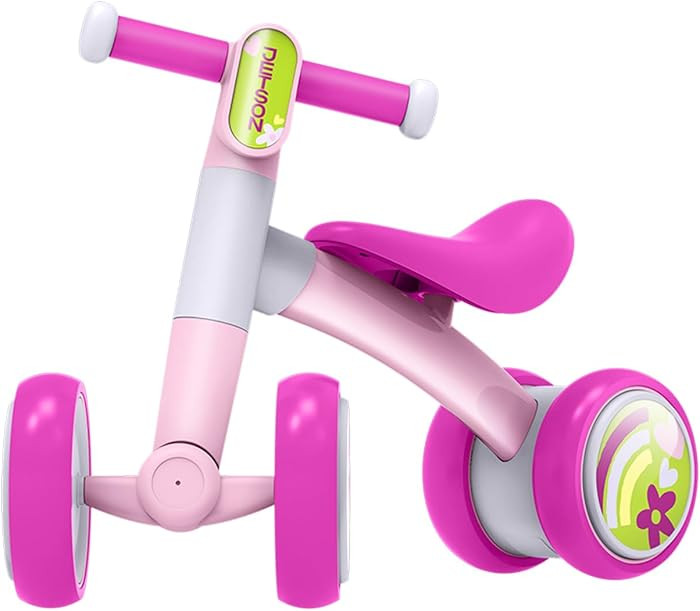 Jetson Bounce Balance Bike, Four Wheels, Ride on, Indoor and Outdoor, Lightweight, Ages 12-24 Mon... | Amazon (US)