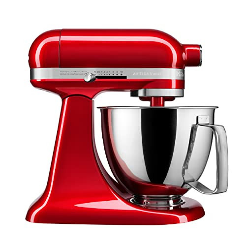 KitchenAid Artisan Mini 3.5 Quart Tilt-Head Stand Mixer - KSM3316X - Candy Apple Red | Amazon (US)