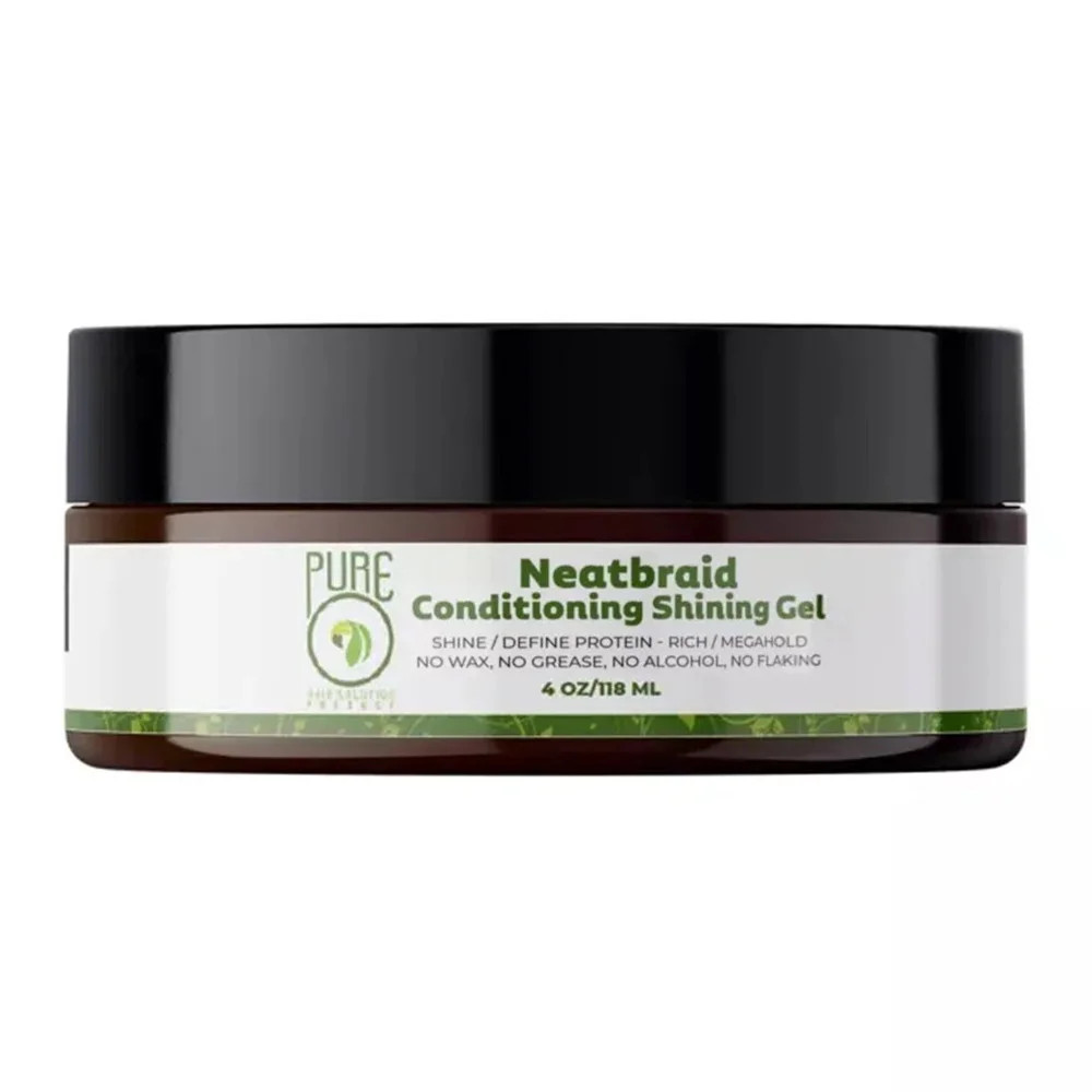 Pure O Hair Solution NeatBraid Conditioning Shining Gel, 4 Oz, 2 Pack | Walmart (US)