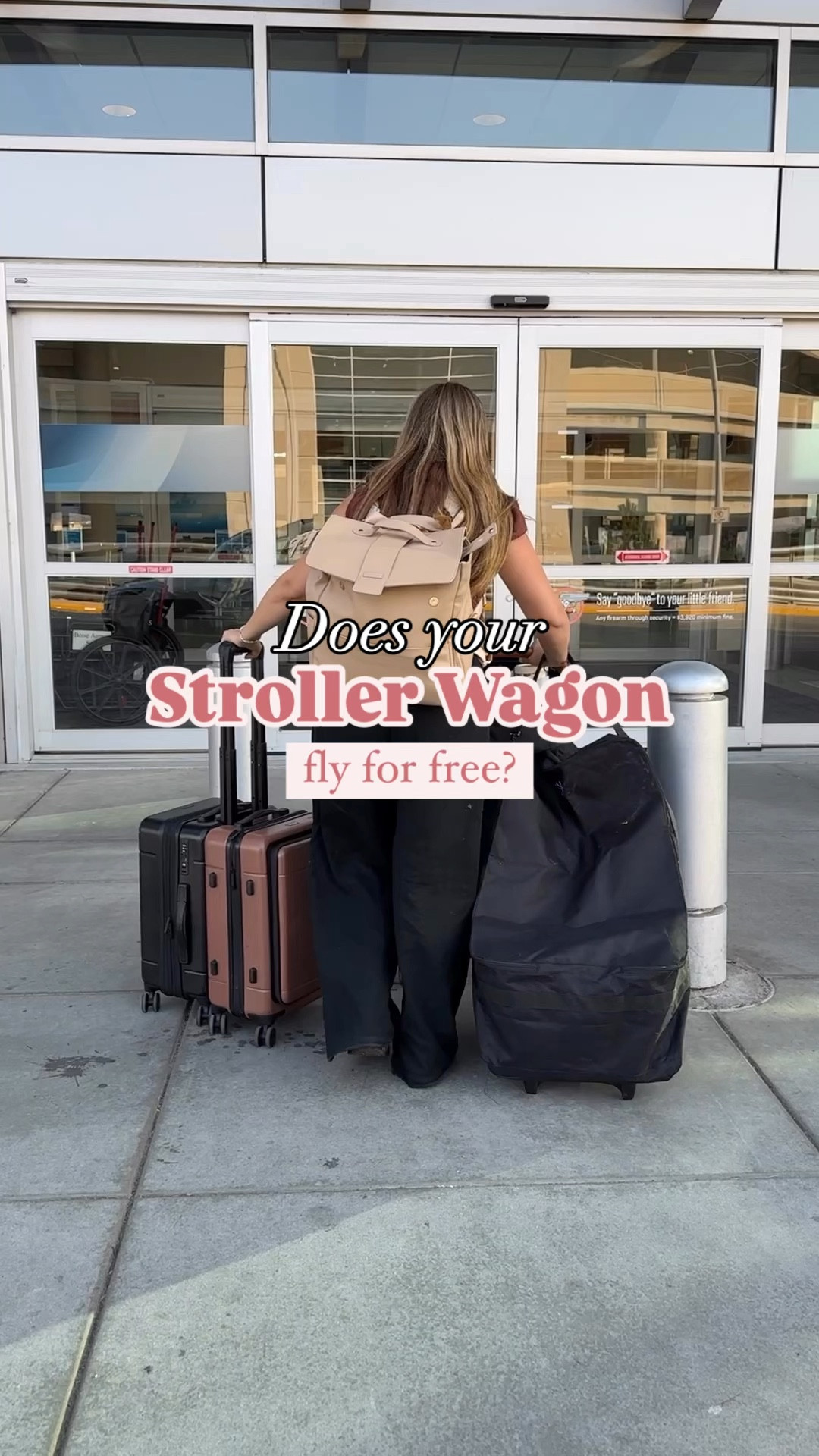Know this before you fly with a stroller wagon ✈️

#LTKKids #LTKTravel #LTKFamily