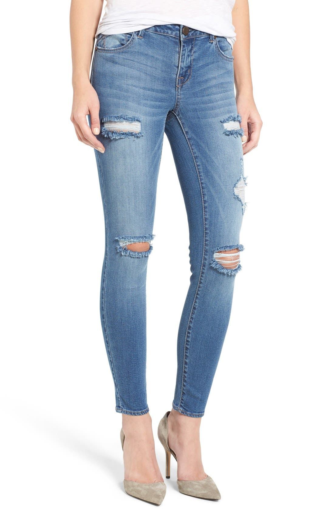 1822 Destroyed Skinny Jeans (Xanthe) | Nordstrom