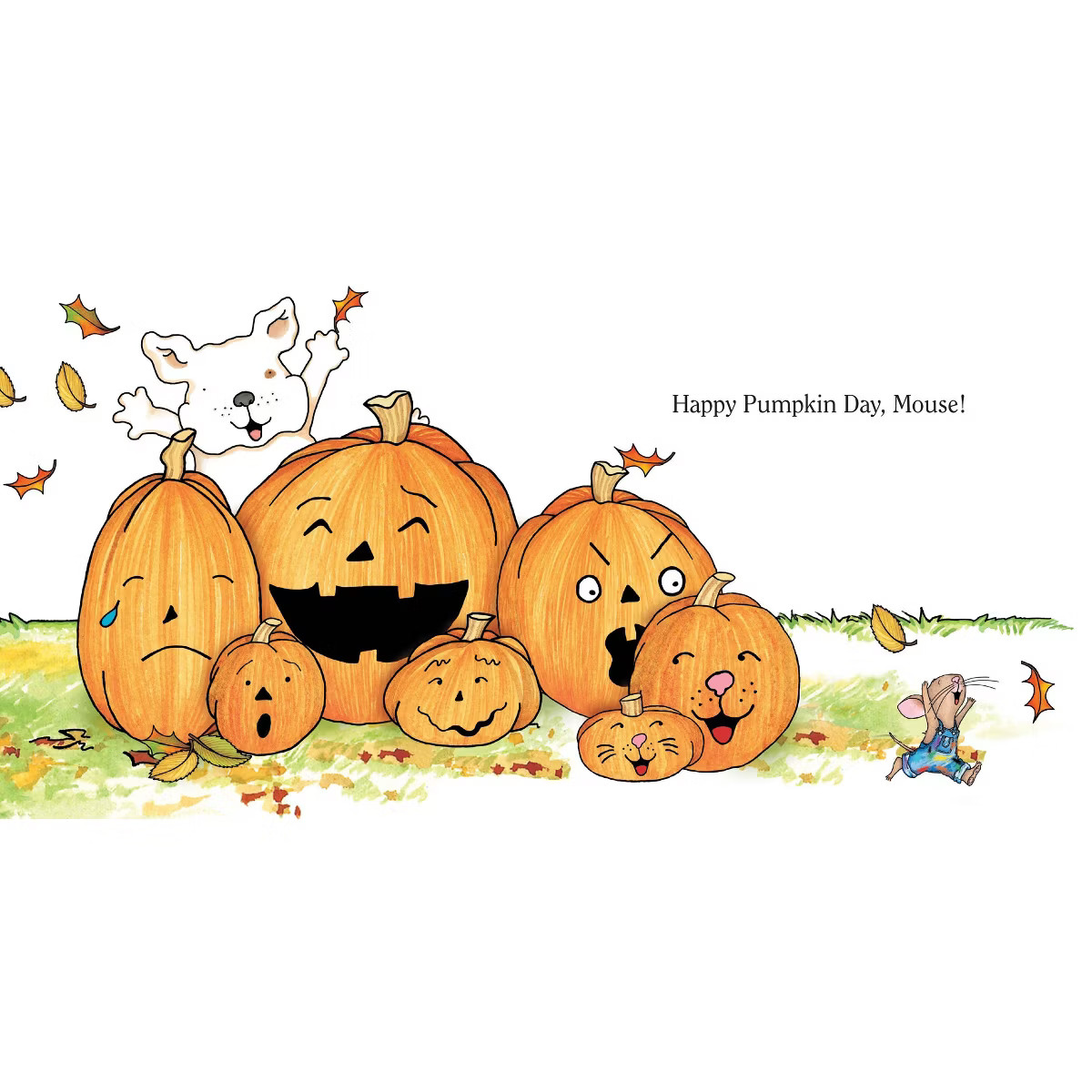It's Pumpkin Day Mouse (Laura Joffe Numeroff) - by Laura Numeroff (Board Book) | Target