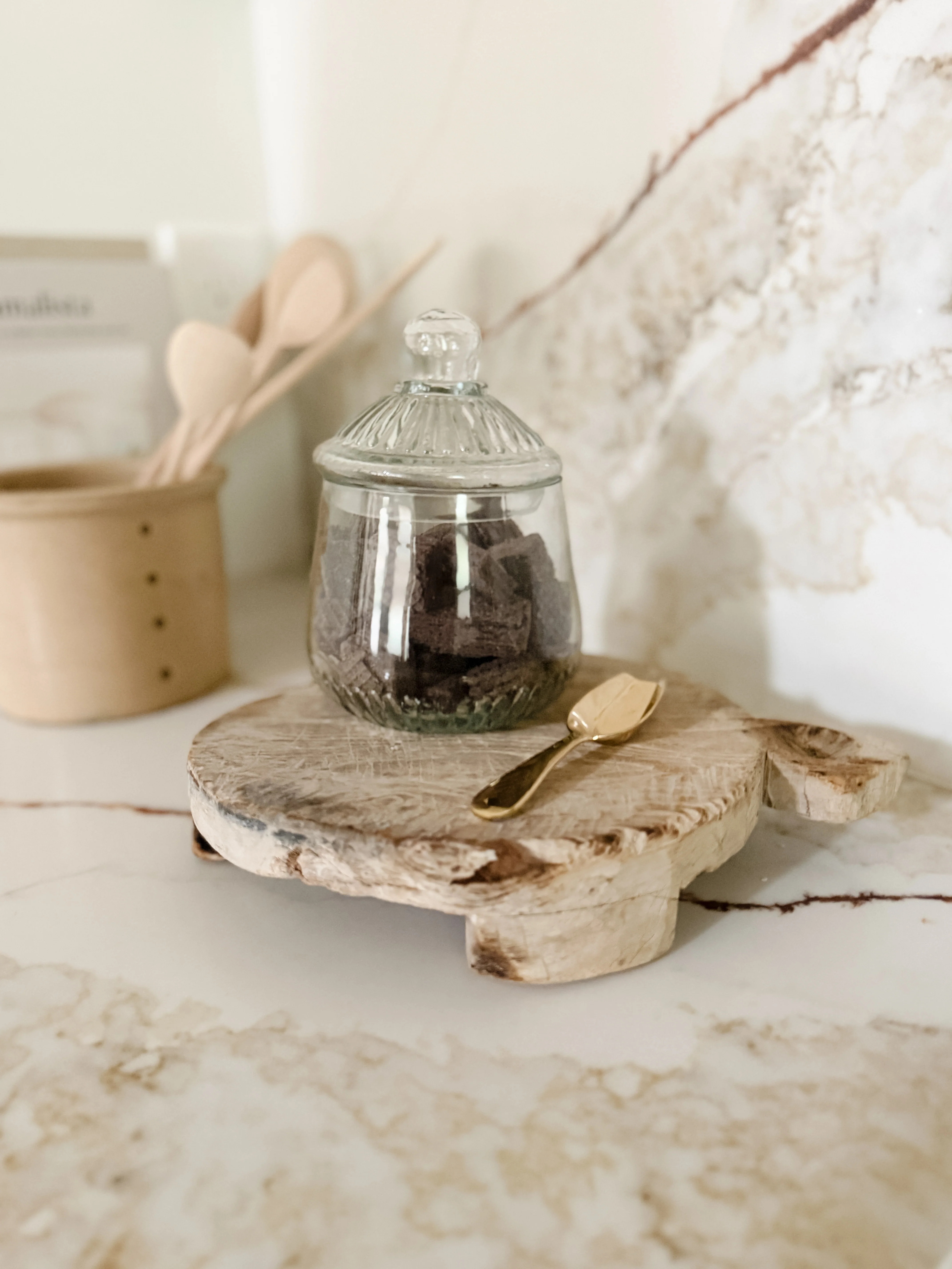 Brass Petite Scoop | Cottage and Key