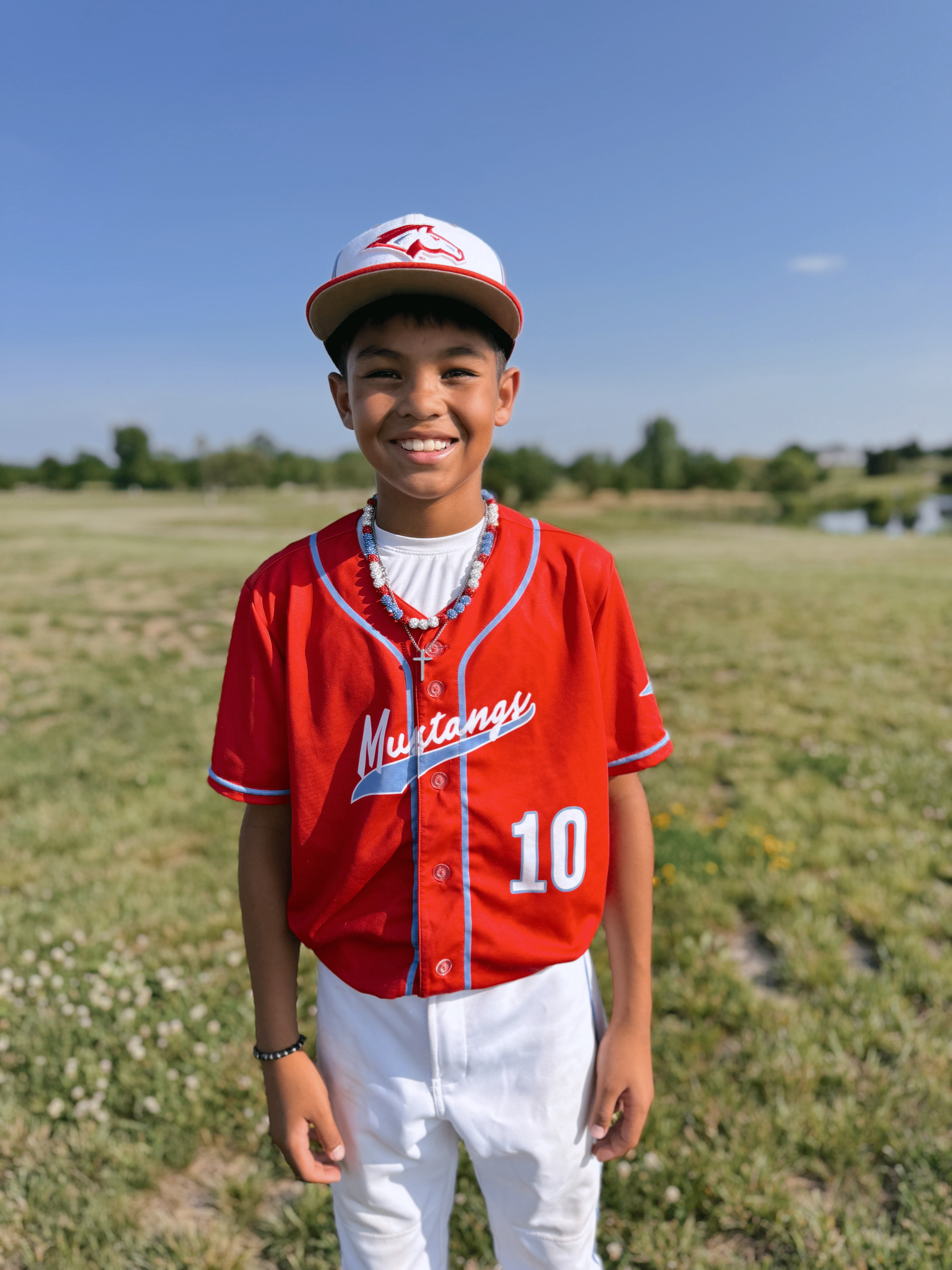 Team beaded baseball necklaces.  My 12 year old also always wears his cross necklace (18") that he got in his Easter basket. 

 

#LTKSaleAlert #LTKFindsUnder50 #LTKKids